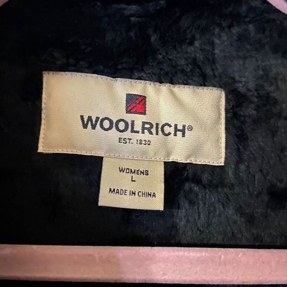 Woolrich ruby red plaid vest size large - Picture 3 of 4